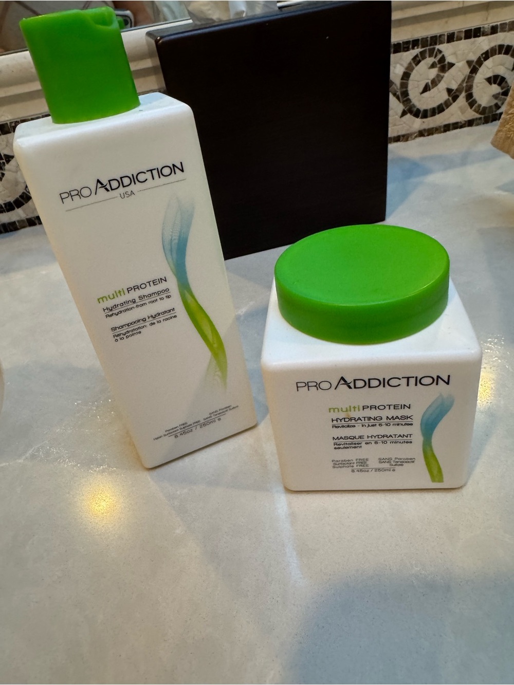 Pro Addiction Multi Protein Hydrating Hair Shampoo and Conditioner